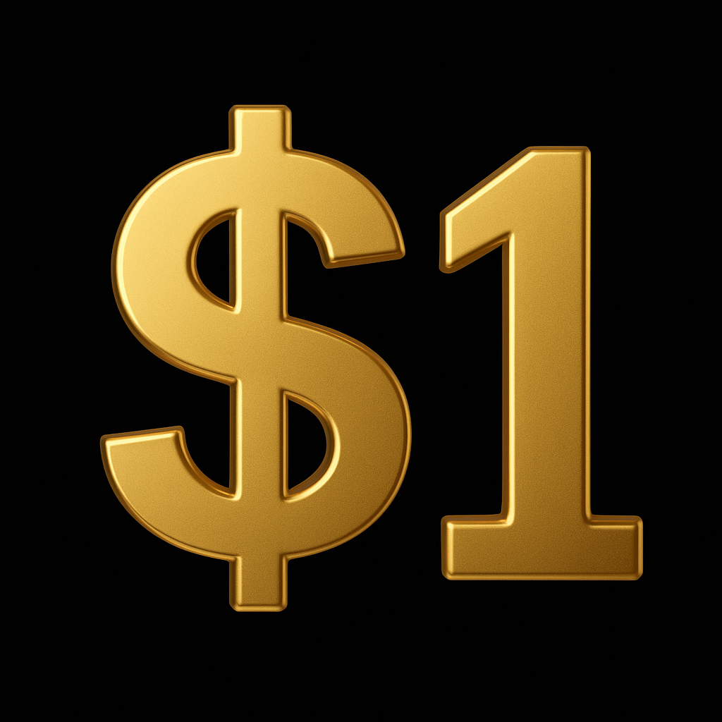 Just One Buck Logo